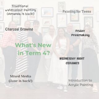 We’ve kept our existing lineup of classes and tutors and added in a few more that you’ve been asking us for. 

Welcome back @amandajanedoctorart,  @janealexander.art and @robertivesprint 

And welcome on board @aimeegardyne @antfarm51 @prehistorytv @anthony_bartok and @gillianhodesart

Loving Term 3 but cant wait for Term 4! See you there? Book yourself in via our bio!